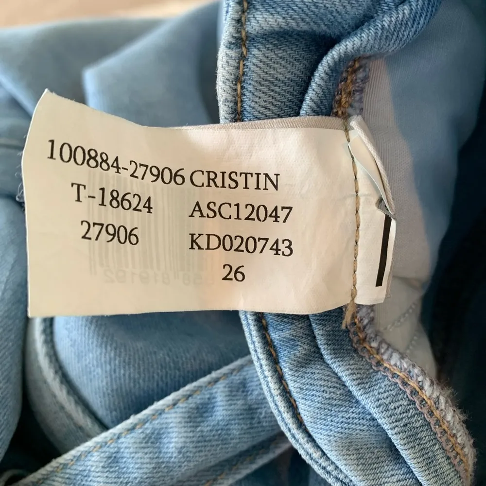 Mavi Jeans Stretch Cristin High-Rise Wide Leg Crop Raw Hem 26 - Image 15