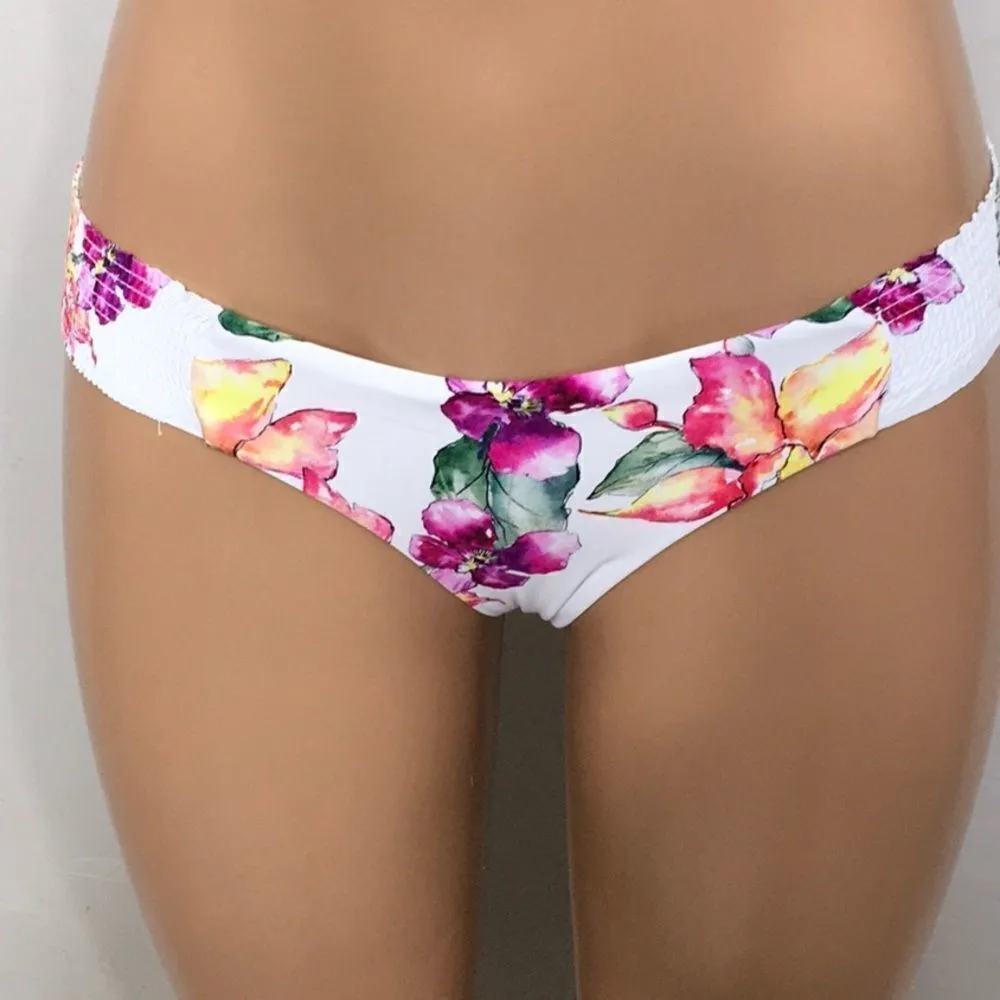 New. PILYQ floral bikini set with reversible top. 2-way. NWOT - Image 7