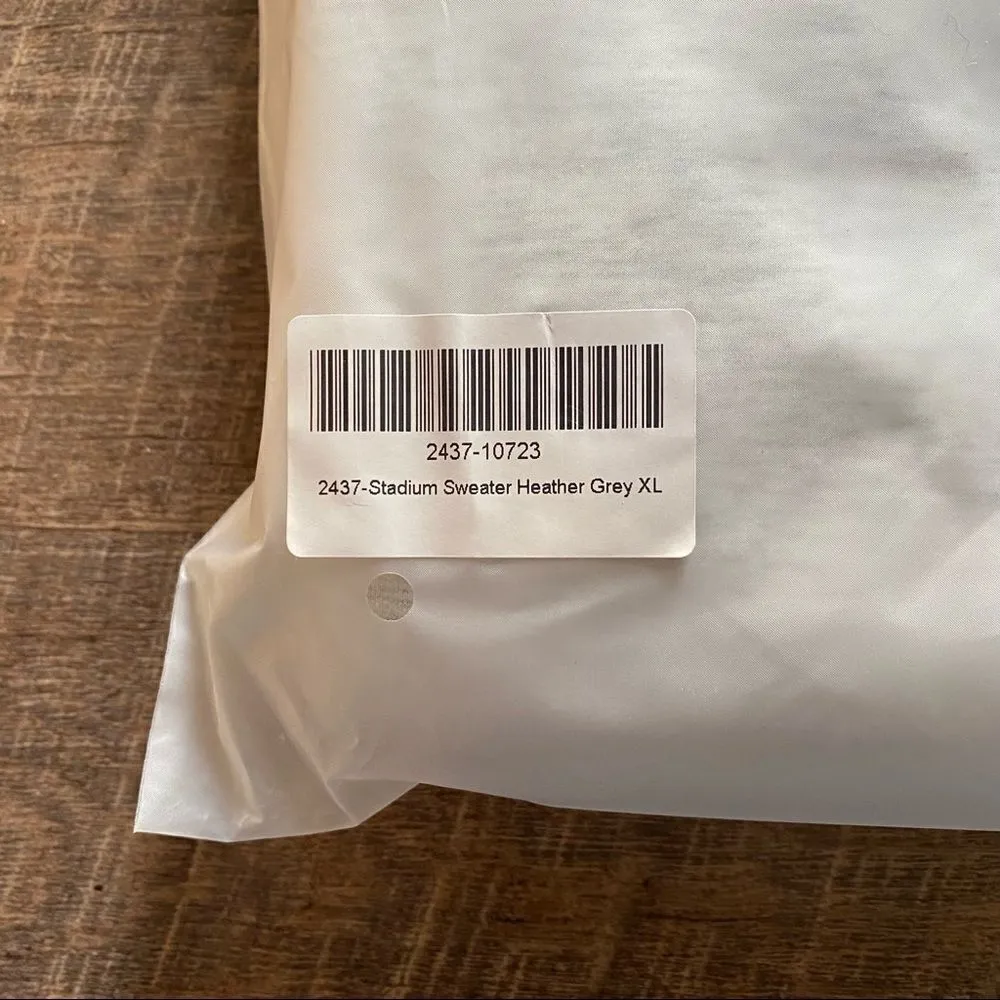 Namastetics Hoodie Athleisure NEW Activewear Pullover Lounge XL Grey Crop - Image 10