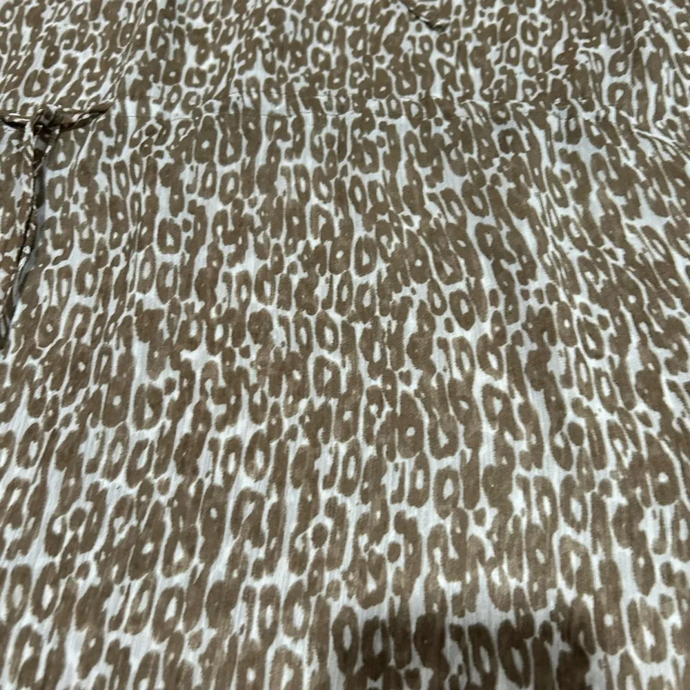 Kenneth Cole Reaction Animal Print Swim Cover Up Size XL Brown - Image 2