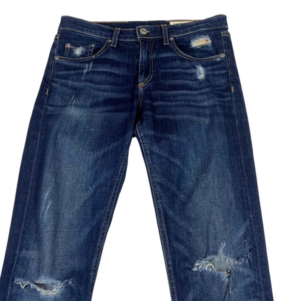 rag & bone Denim Collette Blue Capri Jeans - Image 6