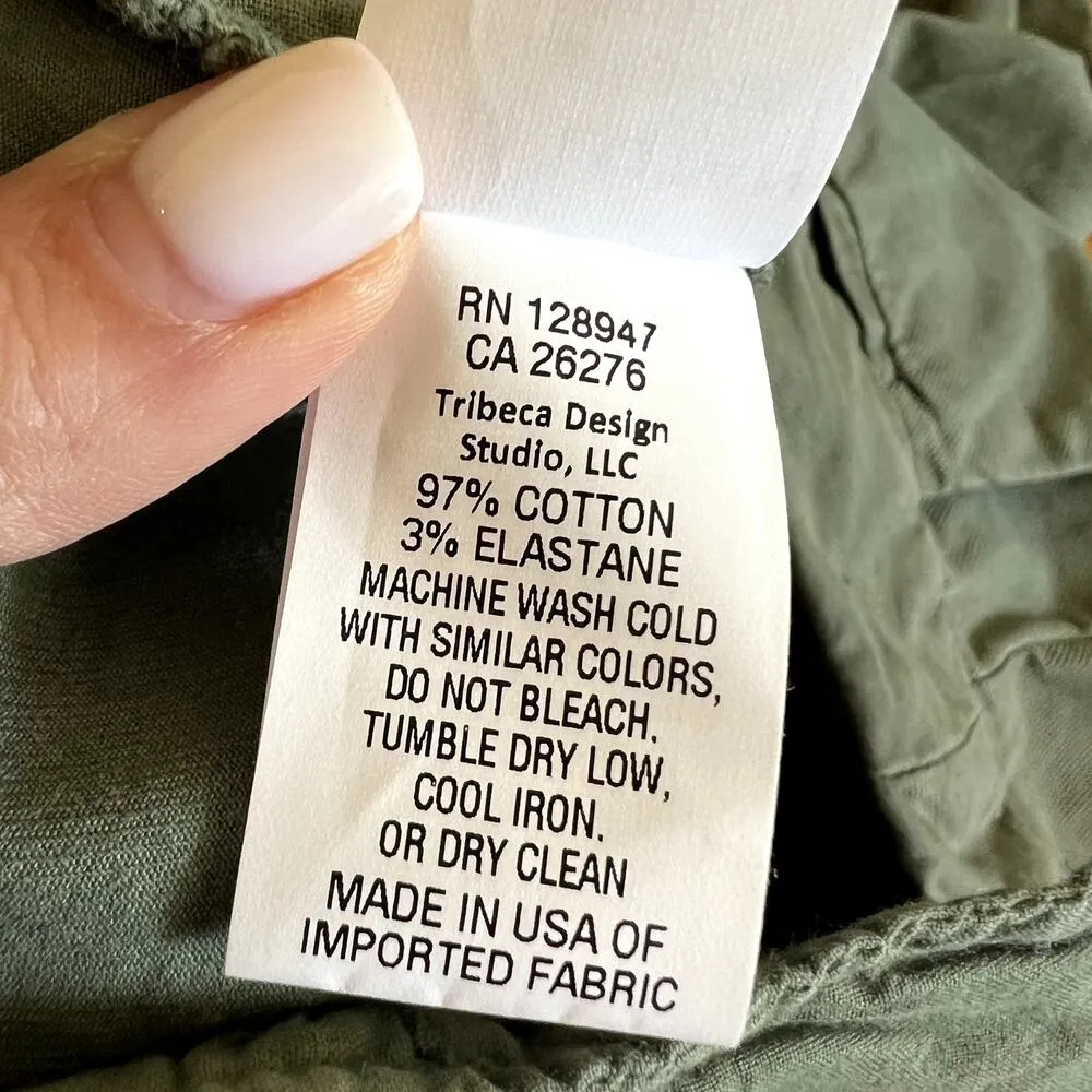 Nili Lotan East Hampton Pants camo military green size 4 CL - Image 6