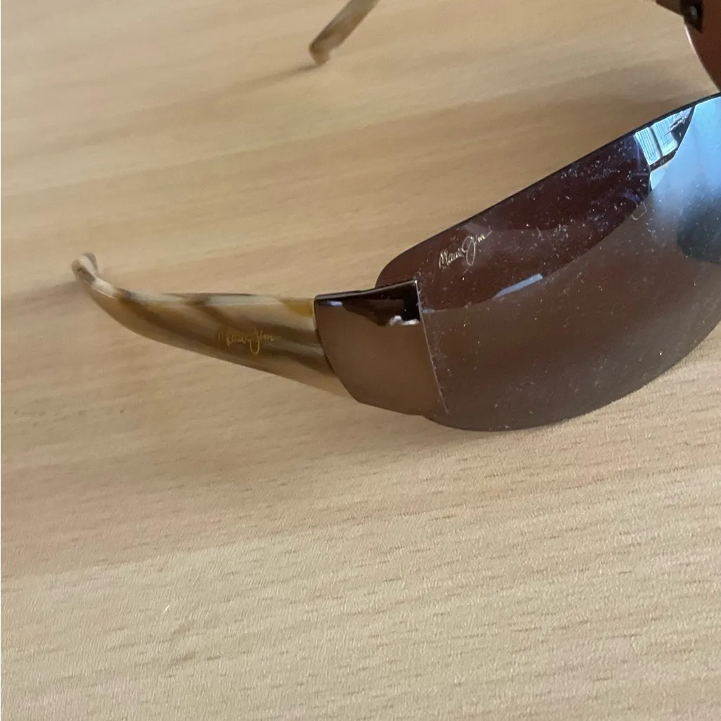 NWT Maui Jim Kula Tortoise Sunglasses with Case - Image 13