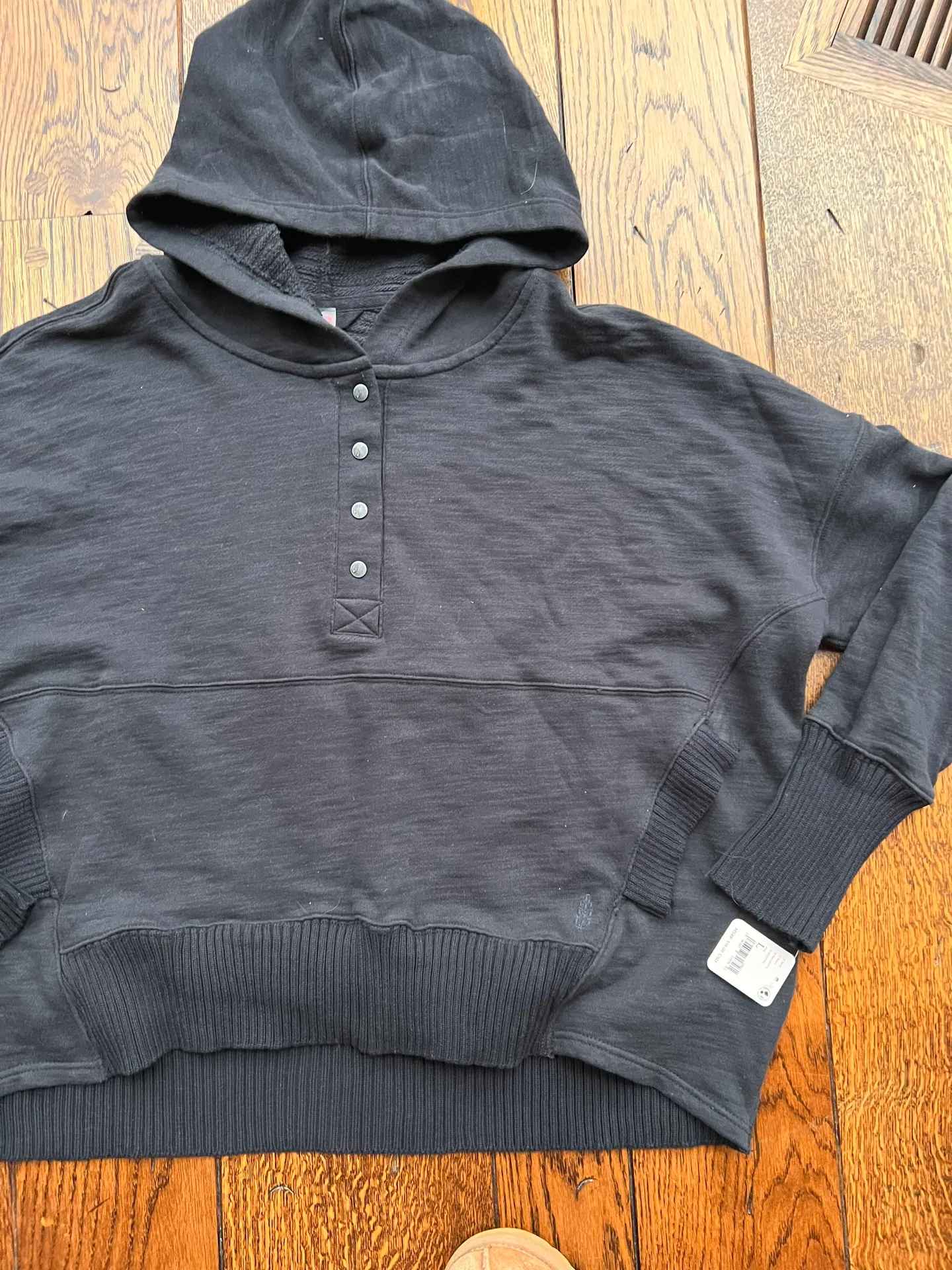 Free People FP Movement Solid Honey Dove Pullover NWT - Image 2