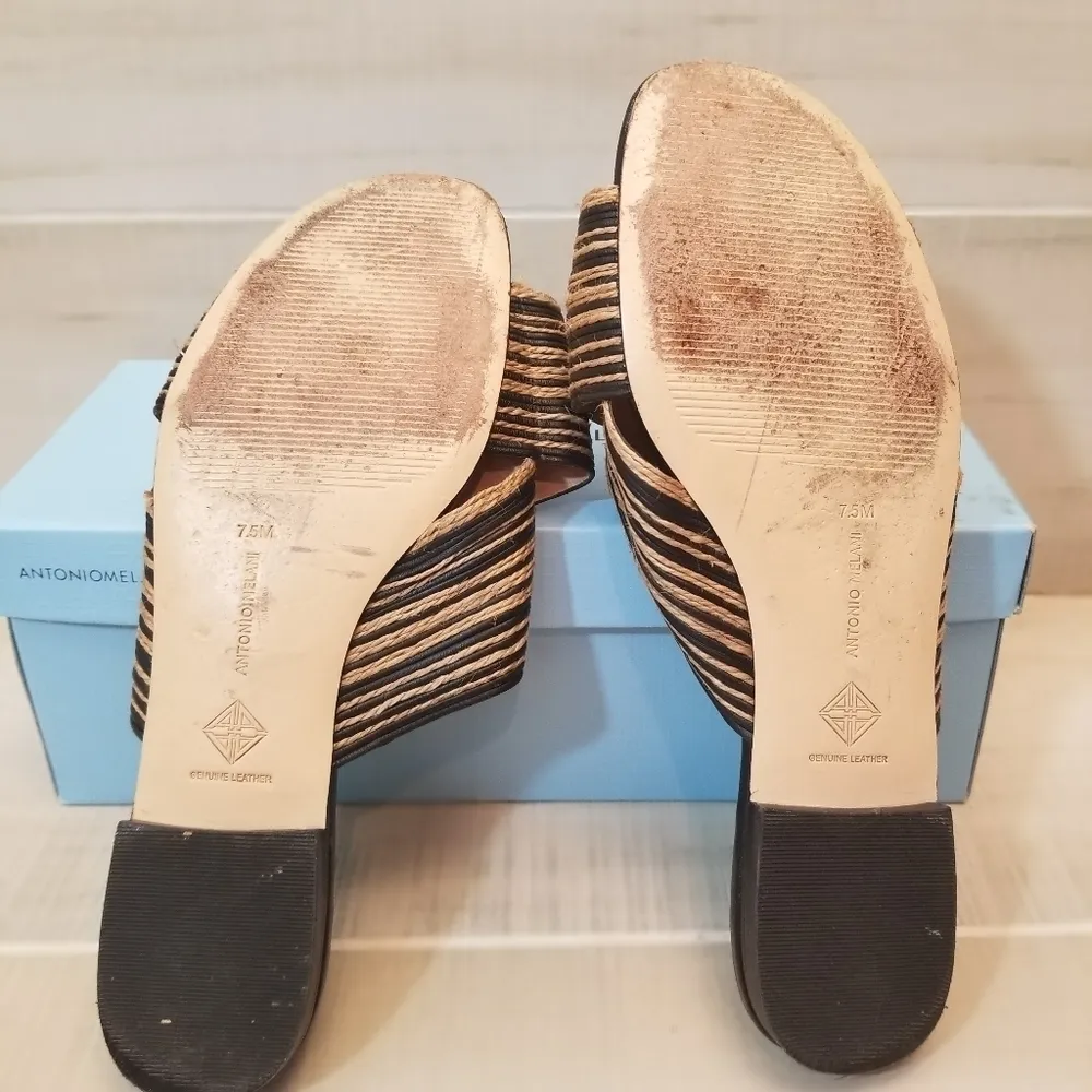 {7.5} Antonio Melani Florentina Slide Sandals - Image 8
