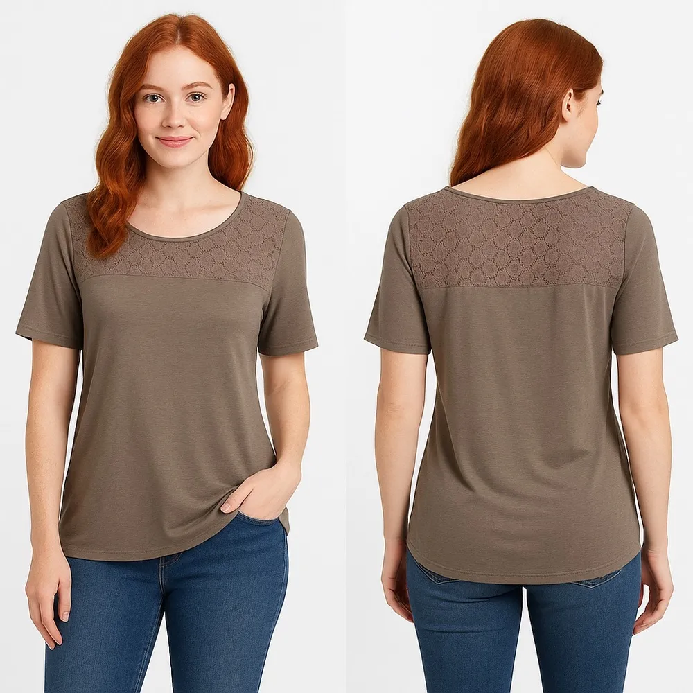 Gap Brown Medium Women's Blouse - Image 2