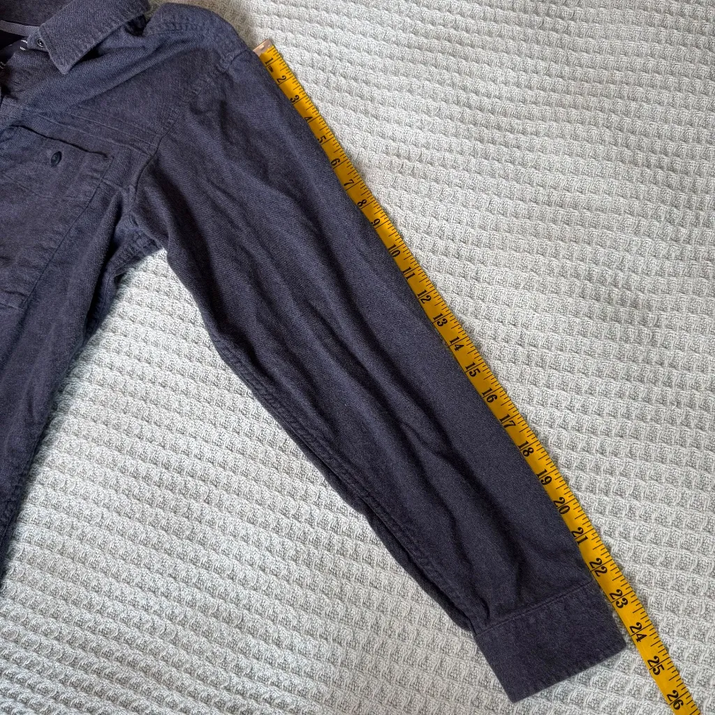 REI Wallace Lake Flannel Shirt Womens XL Extra Large Blue Button Down Top Blouse - Image 6