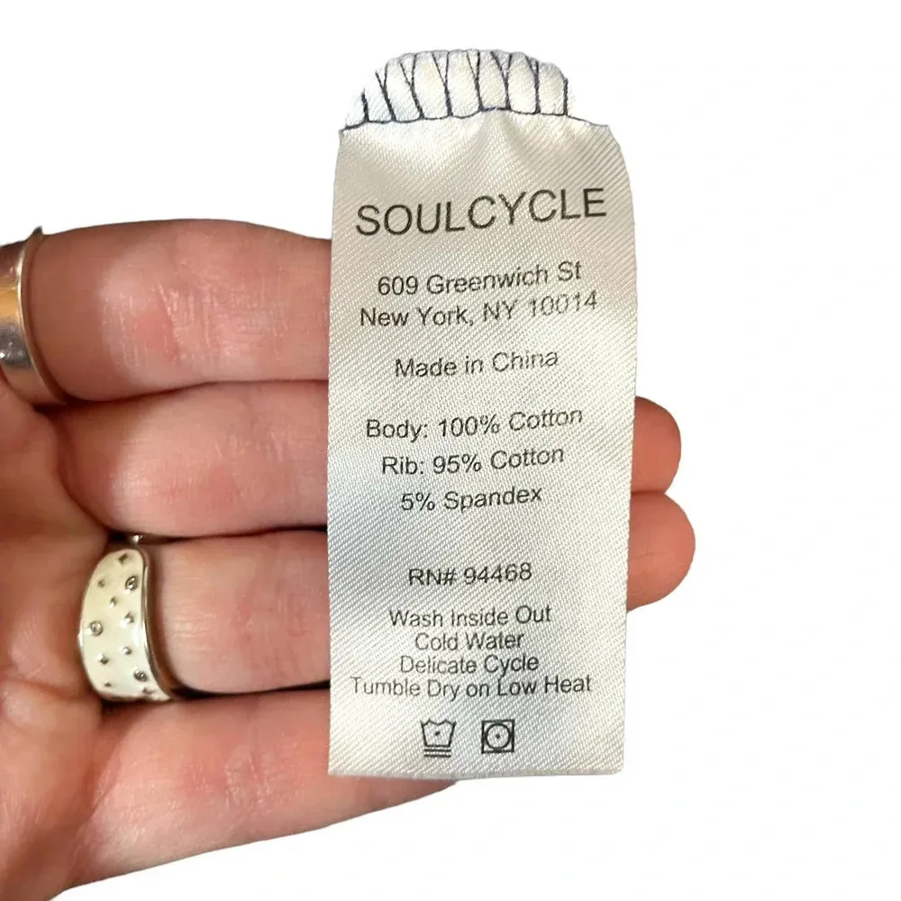 Soul by Soul Cycle University Crewneck Sweatshirt‎ Blue Size Small - Image 7