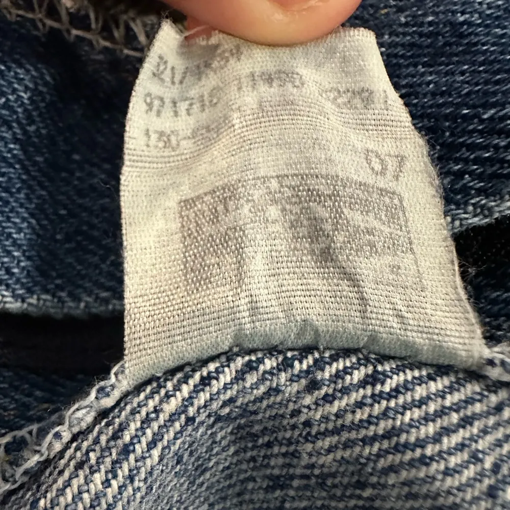 Lee Riders Y2K ‘07 Mom Jeans Dark Wash size 14 LONG. Tapered. 5 Pocket. - Image 7