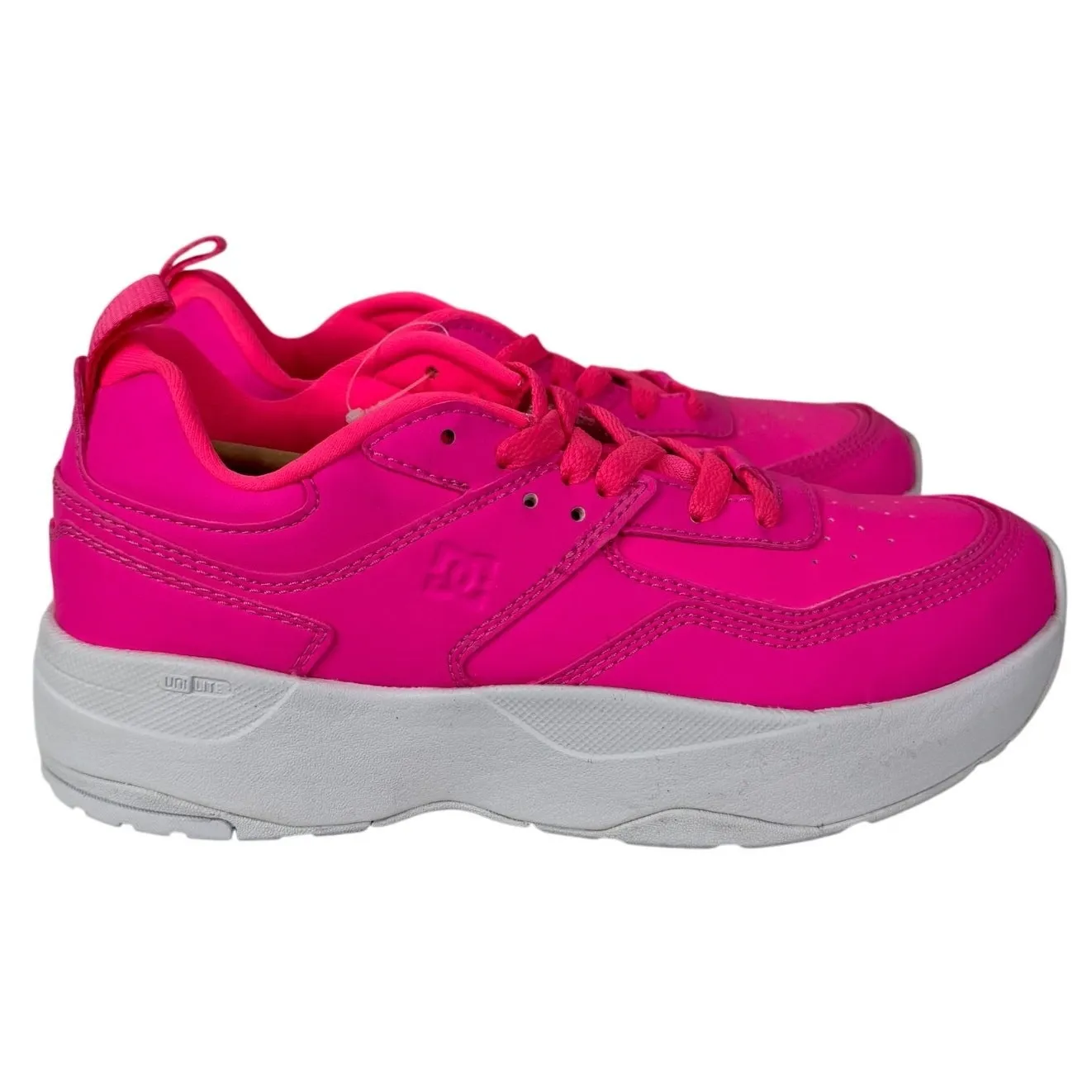 DC Shoes Womens Court Graffik SE Platform Sneakers Hot Pink Size 7.5 - Image 3