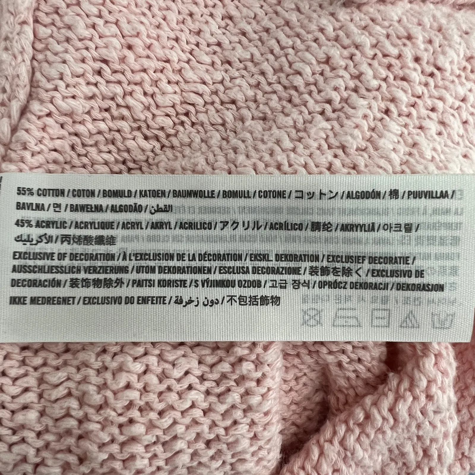 Hollister Pink Pullover Knit Sweater Size XS Oversized - Image 9