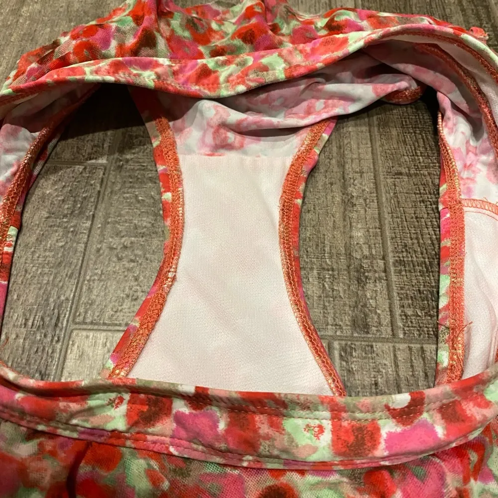 Reaction floral ruffle bikini S/M - Image 7