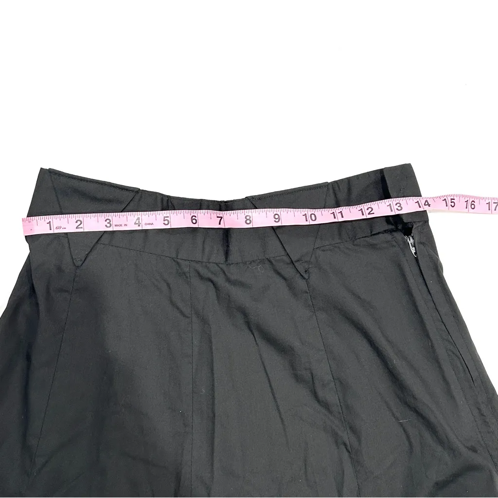 Vintage Western Black Skirt w/ Fringed Grommets - Image 7