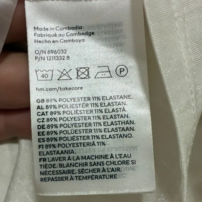 Divided Women's Cream Corset Bustier Top L - Image 11