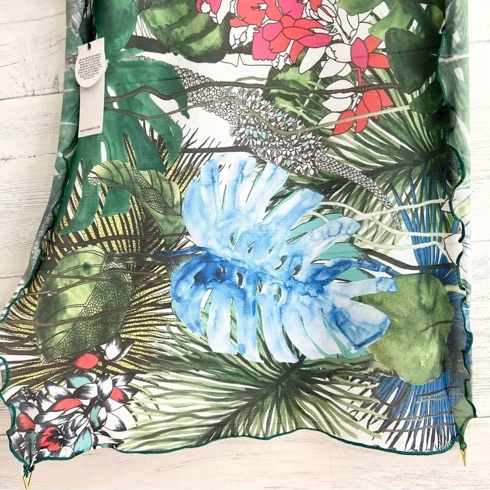 Swininista X Christian Lacroix Sarong Jardin Exo’Chic Print Coverup - Image 10