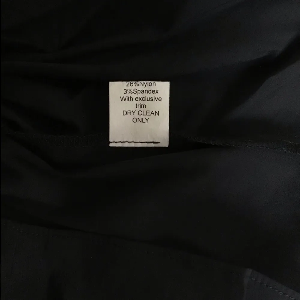 bailey 44 Sleeveless Blouse S Black Ruched Lightweight Pull Over Asymetrical - Image 7