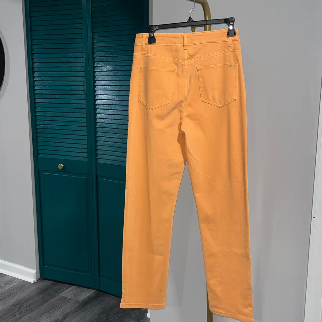 Halara NWOTFlex™ High-Waisted Straight Leg Jeans w/ Pockets – Colorful (Size M) - Image 9