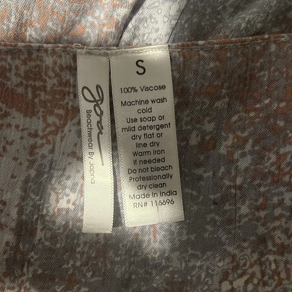 Goa beachwear by Japna summer viscose dress . Size S - Image 6