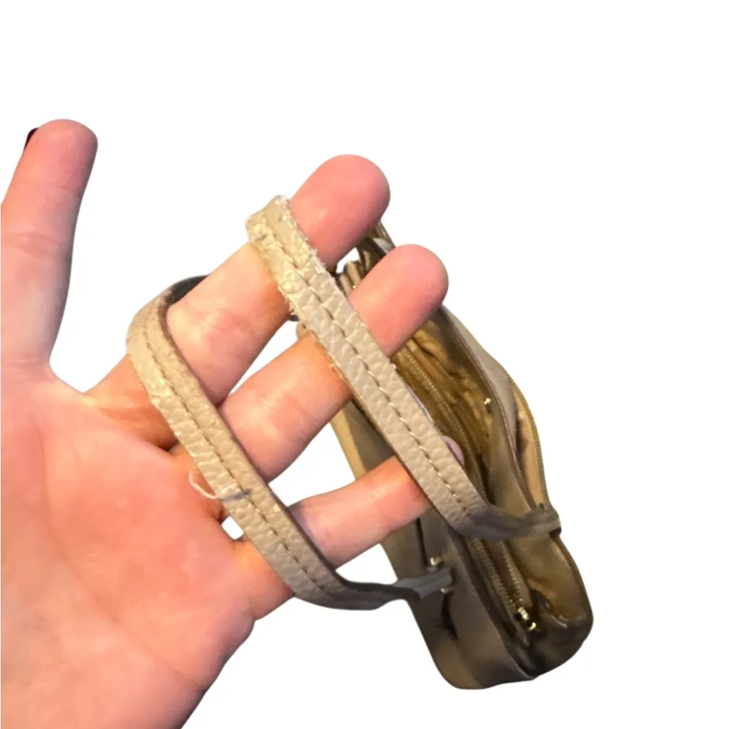 Anne Klein Taupe Shoulder Bag - Image 5