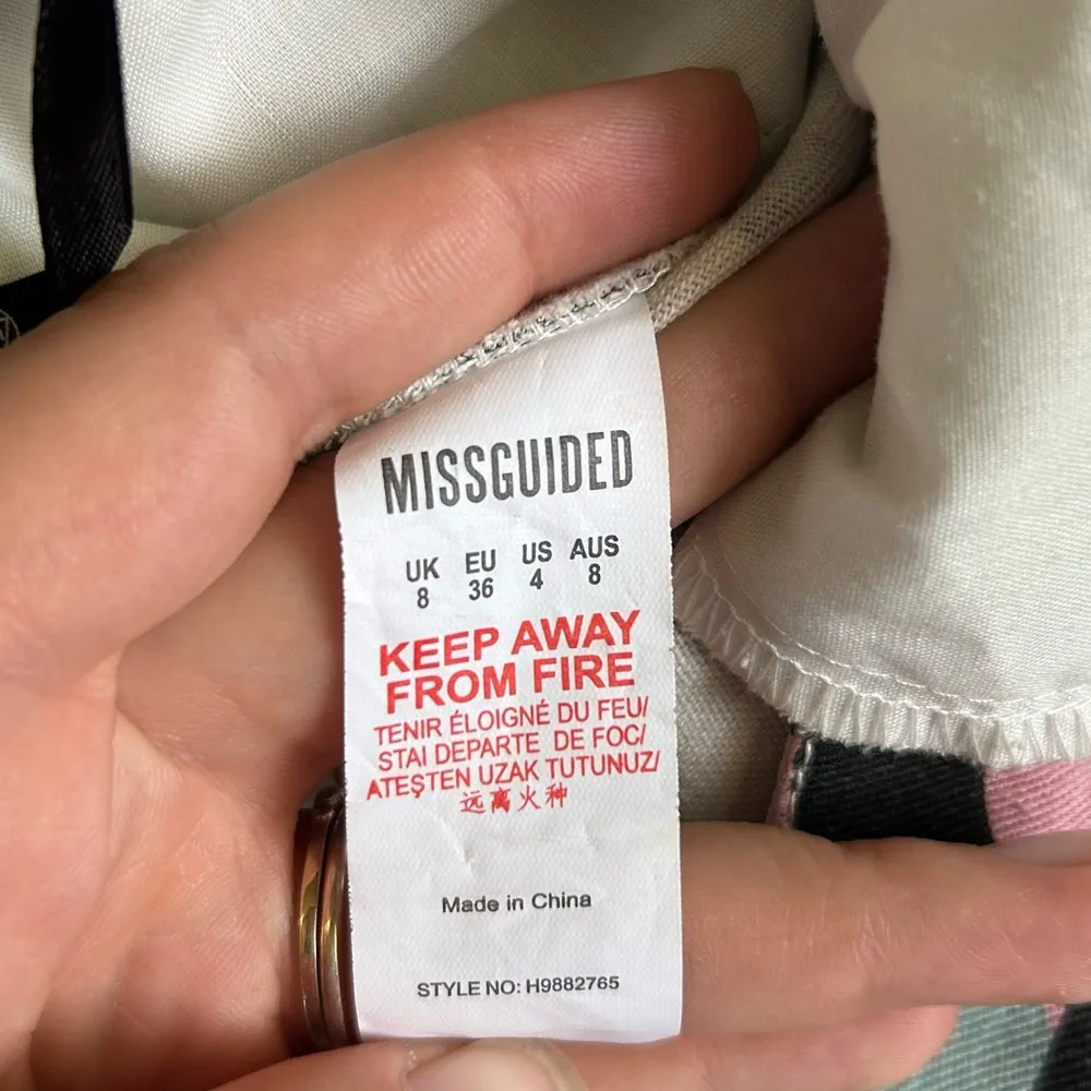 Missguided Barbie high rise pink camouflage high rise raw hem retro army shorts - Image 10