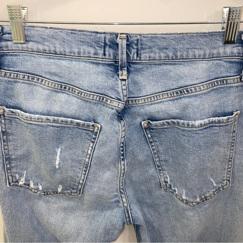 Agolde Sophie High Rise Skinny Crop in light blue wash Vertigo Size 27 - Image 9