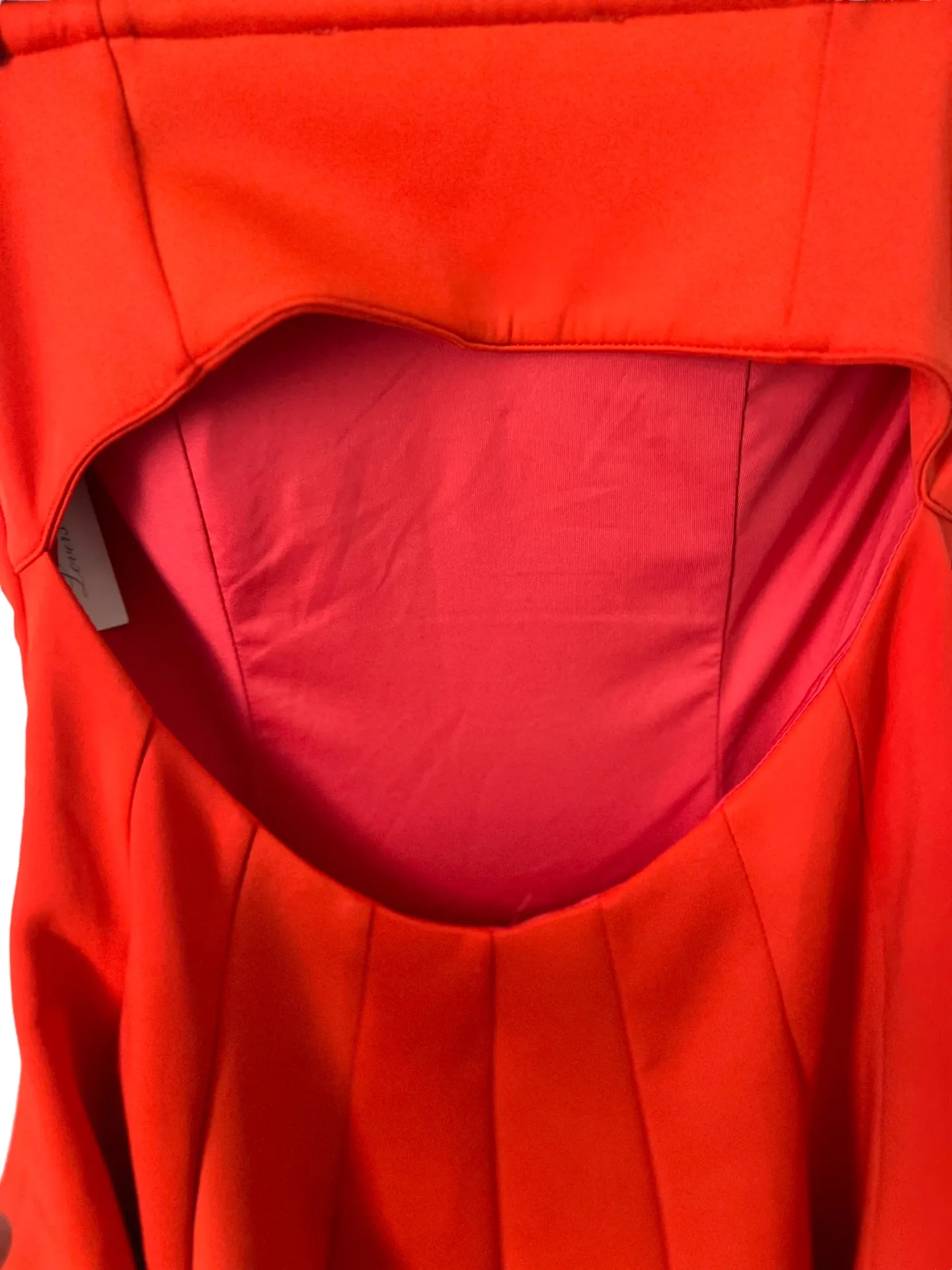 REVOLVE  Red Wisteria Strapless Fit and Flare Mini Dress Size L - Image 9