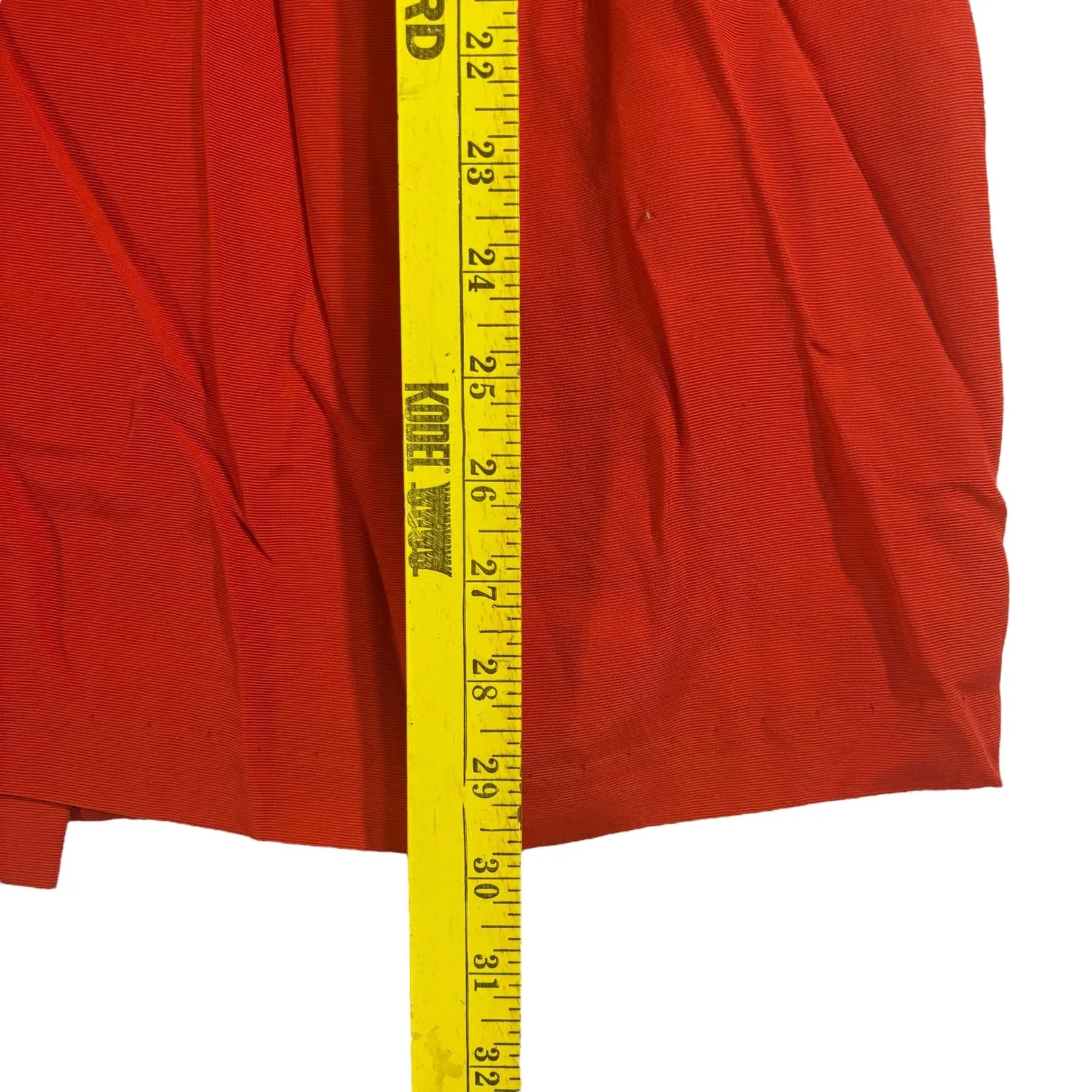 Michael Blair Vintage Button Down‎ Jacket Red Made in USA Size 5/6 - Image 10