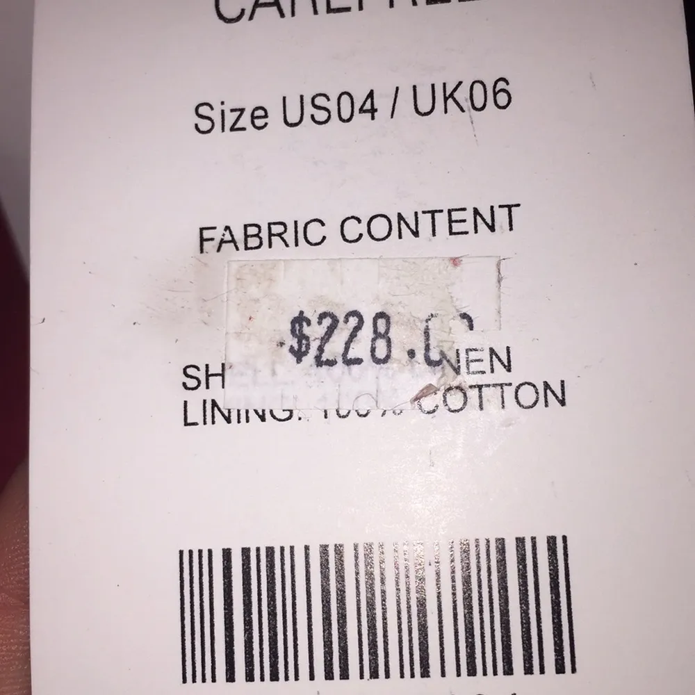 Brand New Carlisle Cropped Red Linen Jacket! Size 2 NWT - Image 9