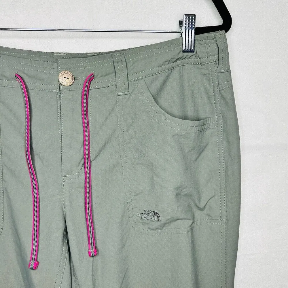 The North Face Sz 10 Style# CFU1 Quick Dry UPF30 Hiking Outdoor Pants Gray - Image 5