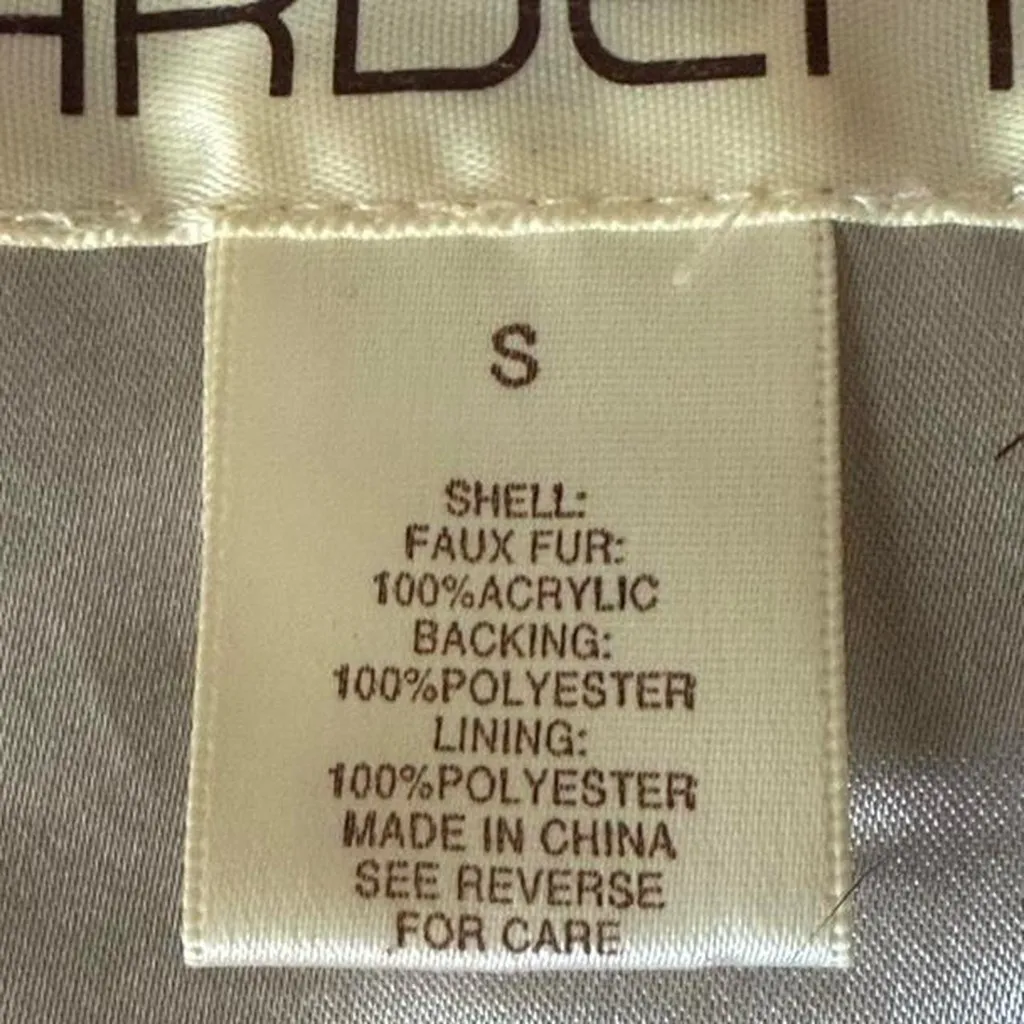 Y2K Arden B Penny Lane Faux Fur Vest - Image 5