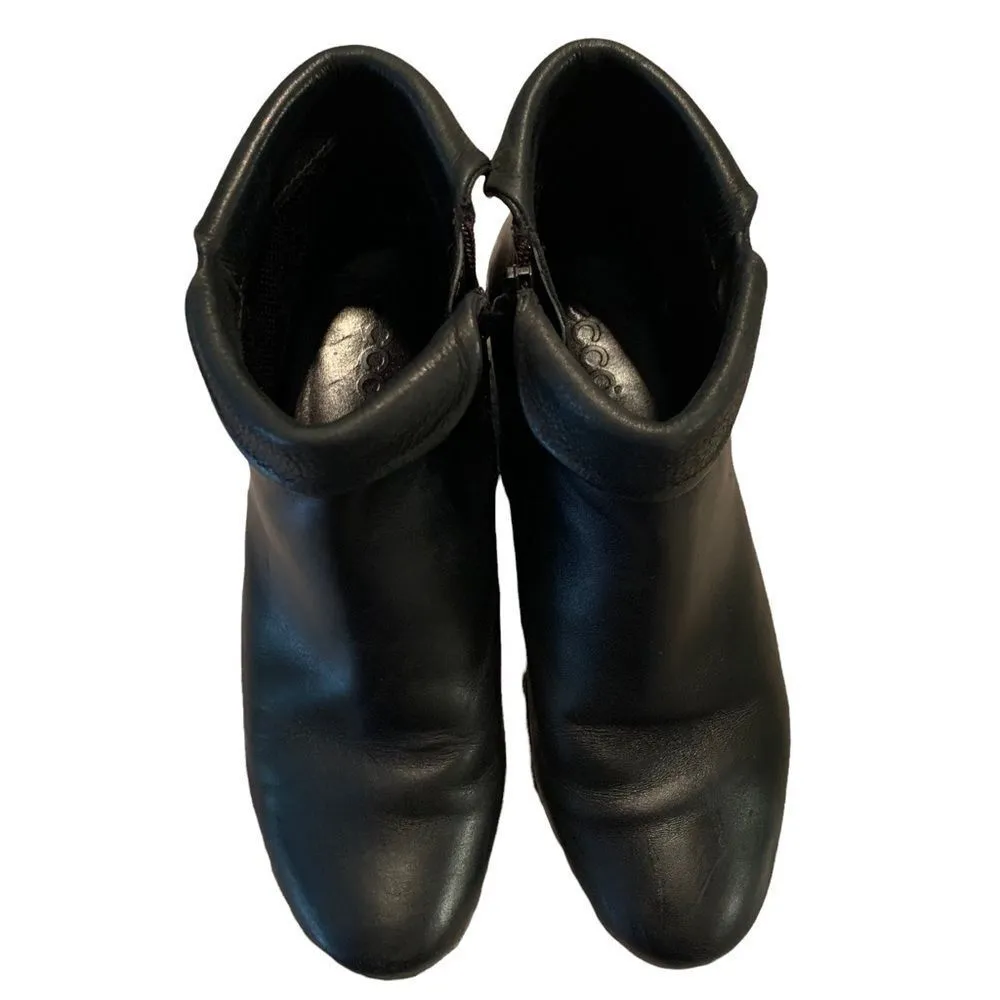 𝅺ECCO SCULPTURED 45 WOMEN'S ANKLE BOOT IN‎ BLACK - Image 6
