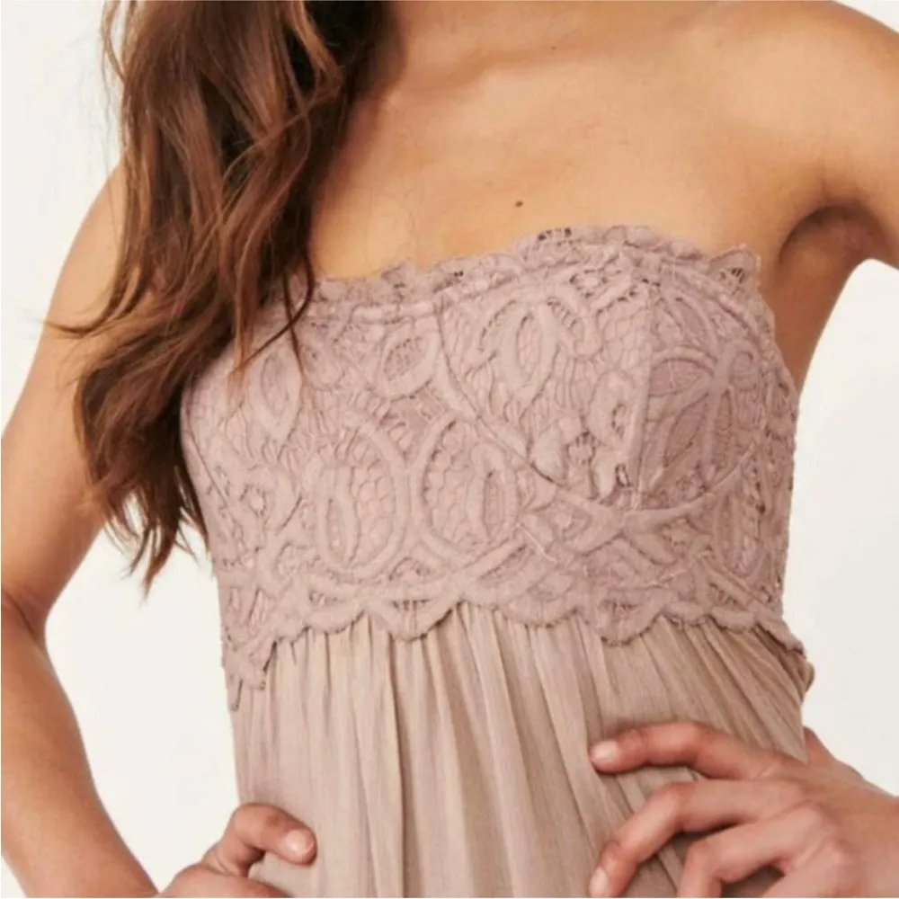 Free People Adella Corset‎ dress in Taupe  size Small NWT - Image 6