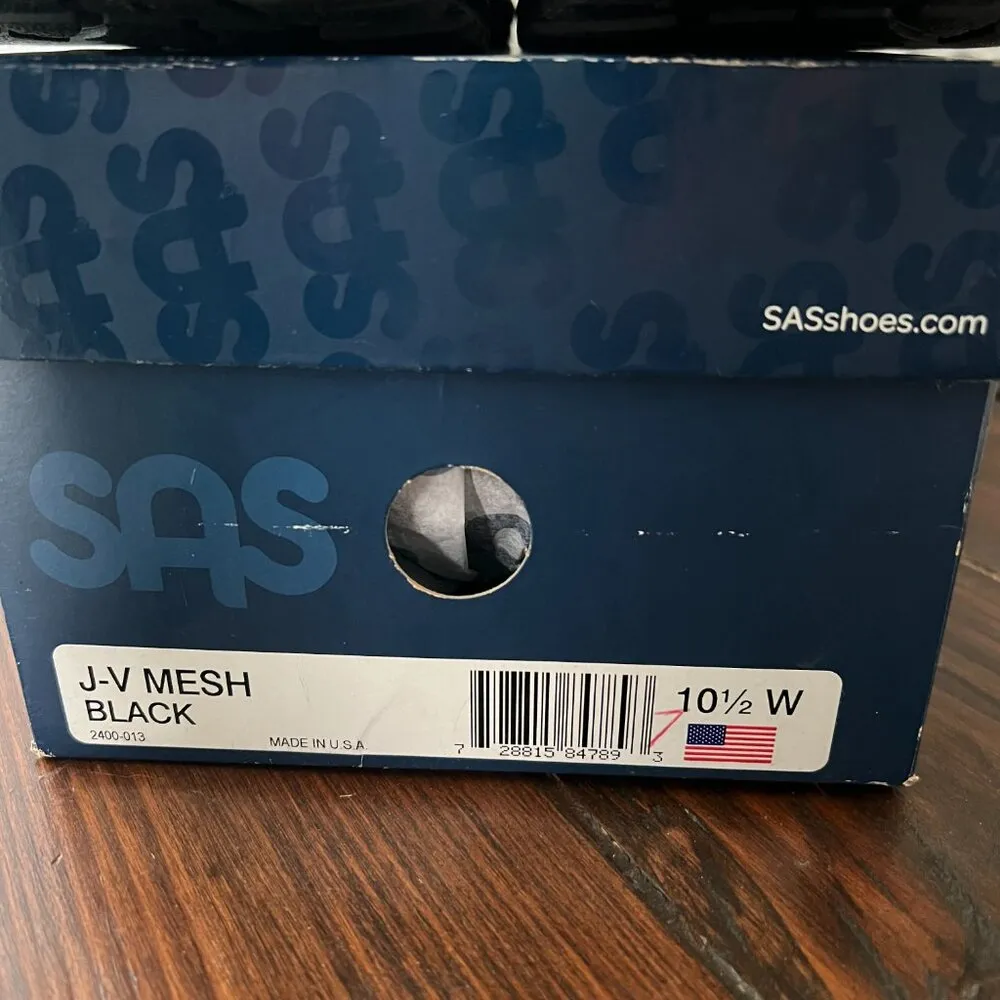 SAS JV Mesh Active Sneaker Black Size 10.5 - Image 5