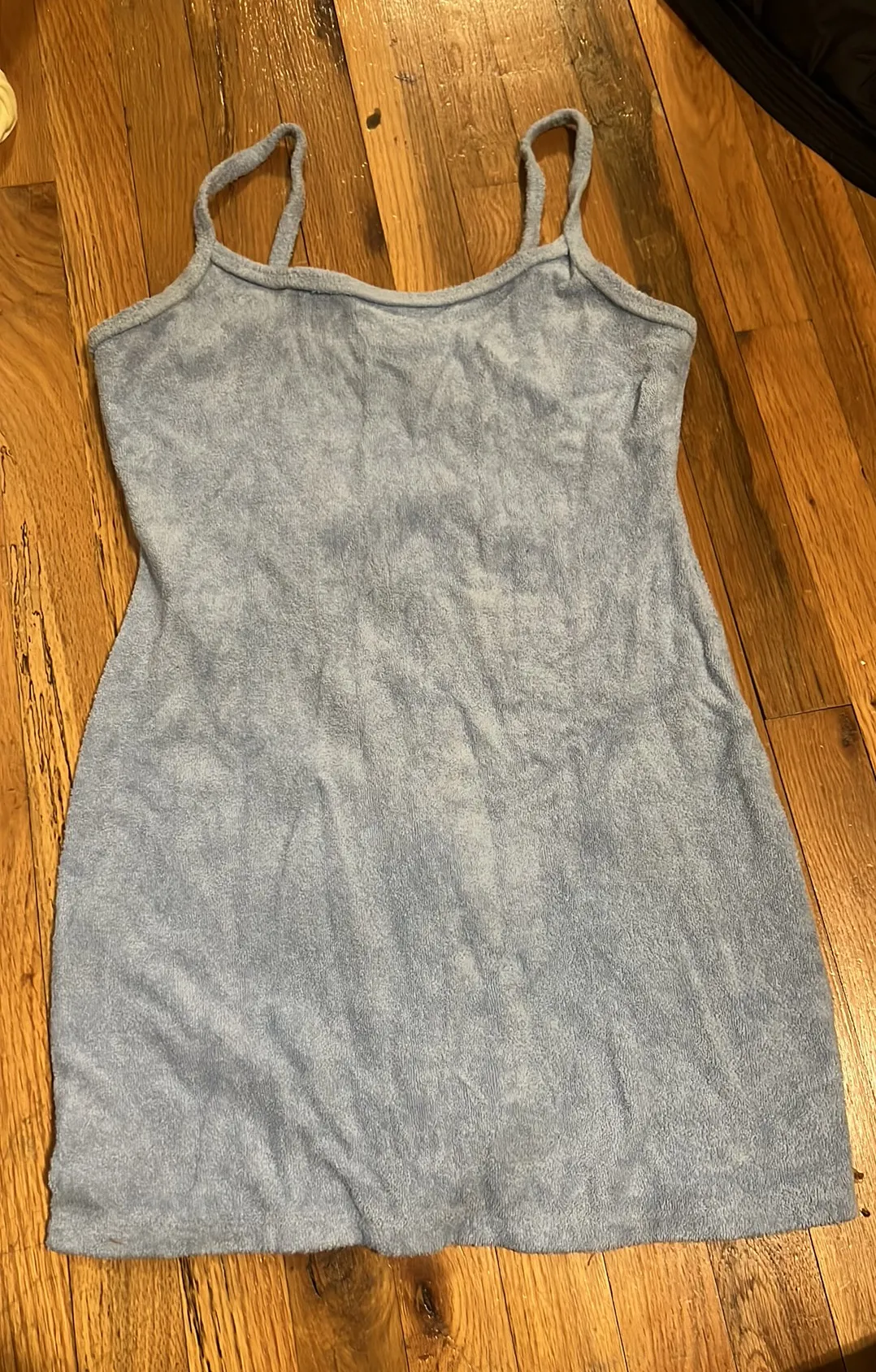 Abercrombie Blue Terry Cloth Mini Dress - Image 2