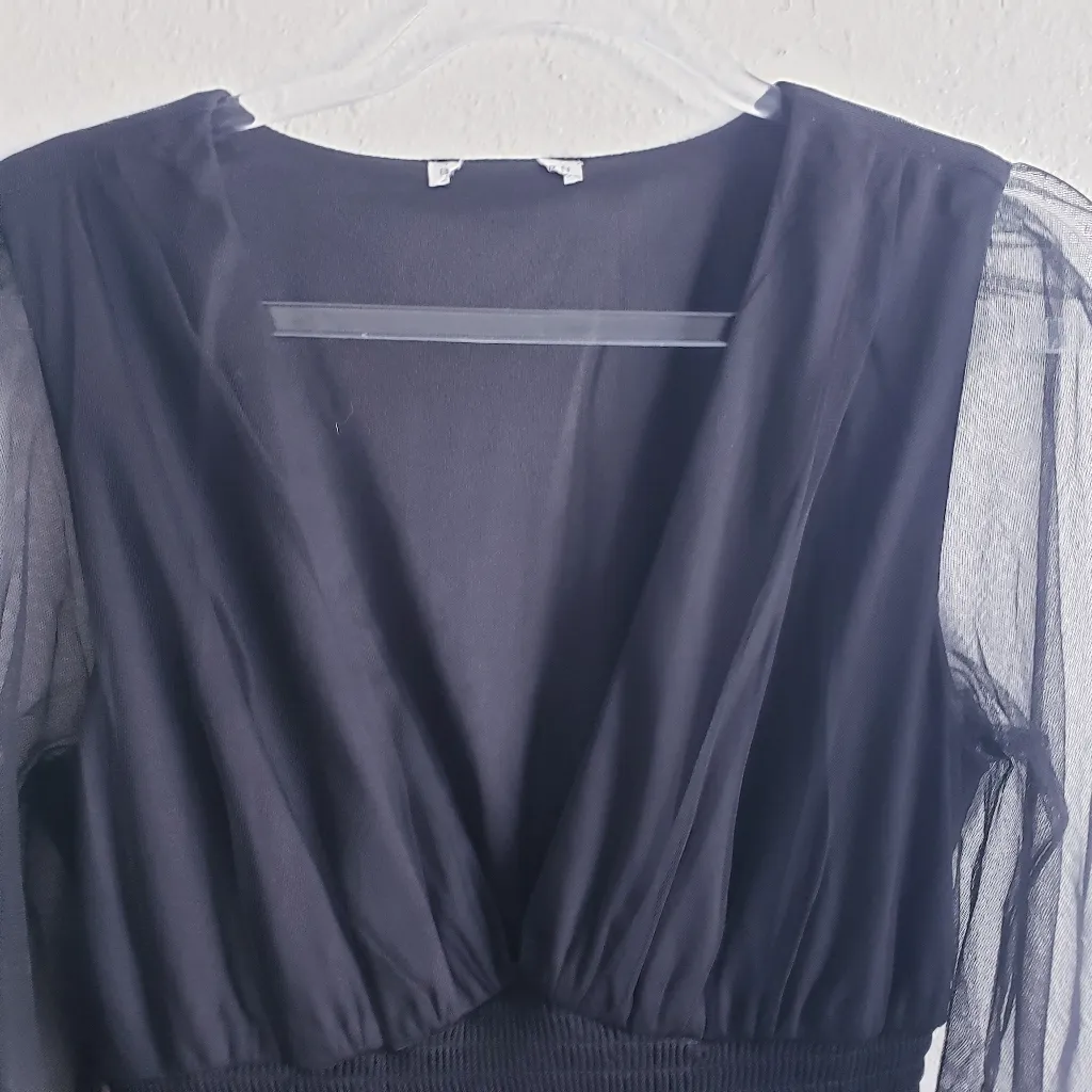 Baltic Born Layla Tulle Maxi Dress Long Sleeve New Without Tags - Image 5