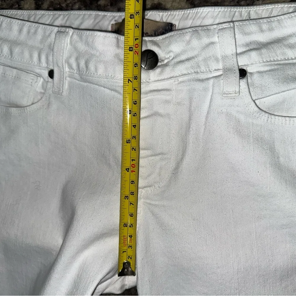 Paige Denim Women’s Size 28 White Roxie Capri Jeans - Image 8