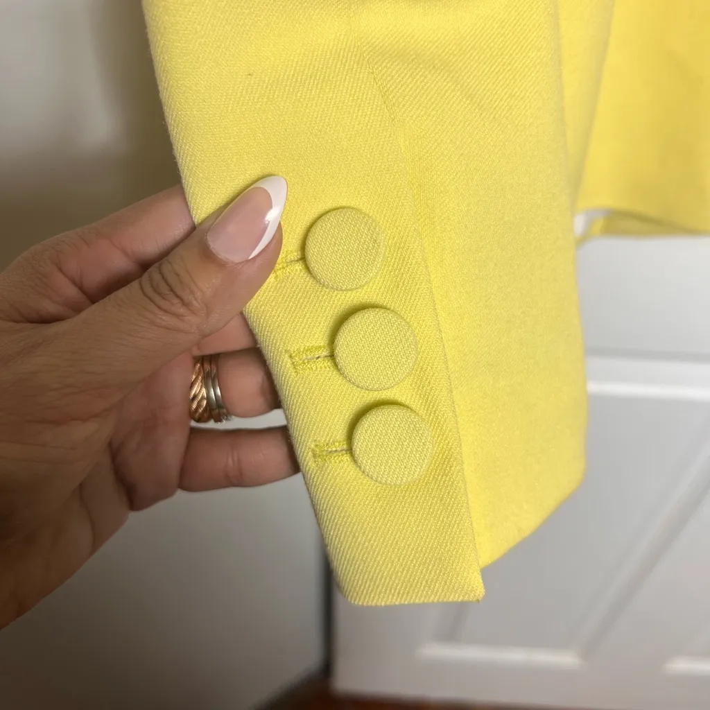 A.L.C. Lyndon Yellow Blazer - Image 7