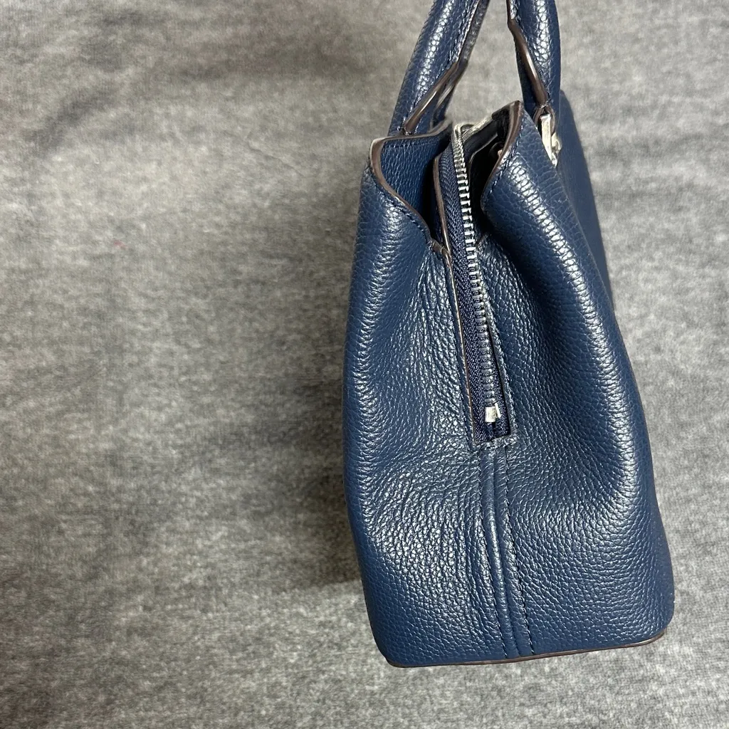 Michael Kors Dark Blue Satchel Bag - Image 3