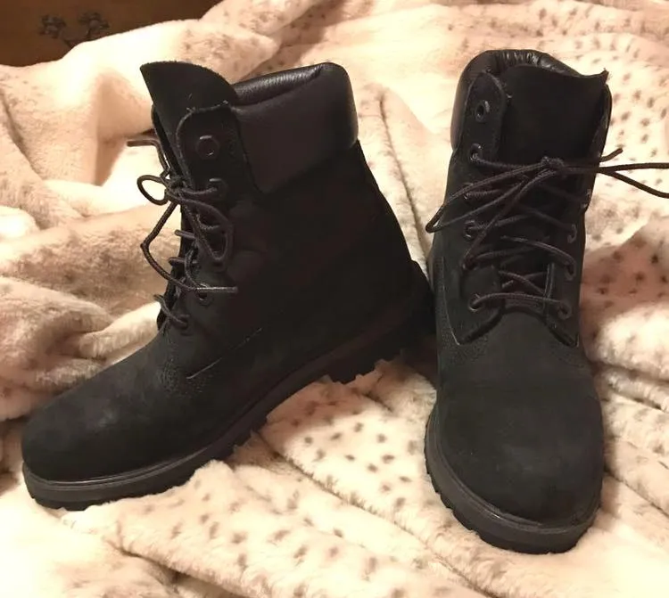 Timberland Black  Waterproof Boots - Image 5