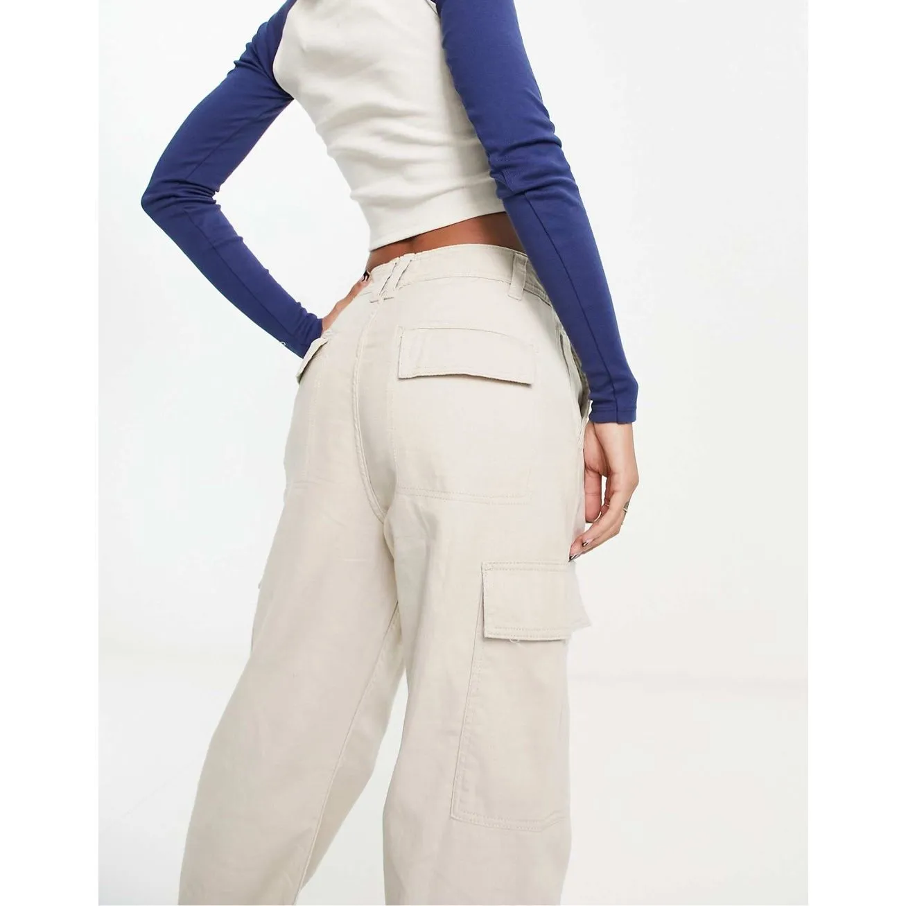 ✨Cotton On Cargo Tan Sz 8 Pants✨ - Image 3