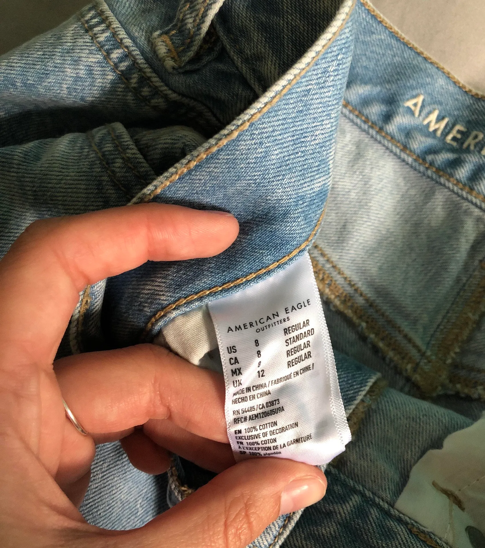 American Eagle Outfitters Moms Jeans - Image 3