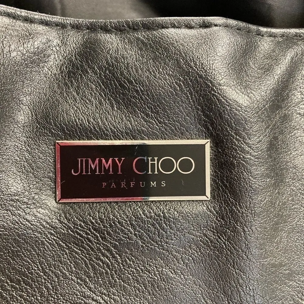 🎉🎁❤️HOST PICK❤️🎁🎈🎉1.15.22, JIMMY CHOO, Black‎ & Metallic Parfum Tote Bag, - Image 9