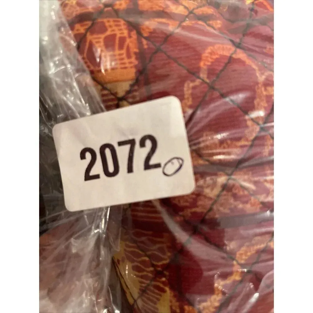 Maggy London Size 4 Quilted Jacket‎ 100% Silk Colorful Abstract Floral Button Up - Image 8