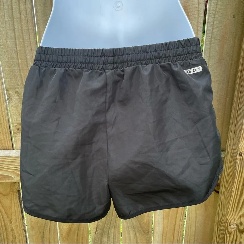 RBX classic black lined running shorts - Image 2