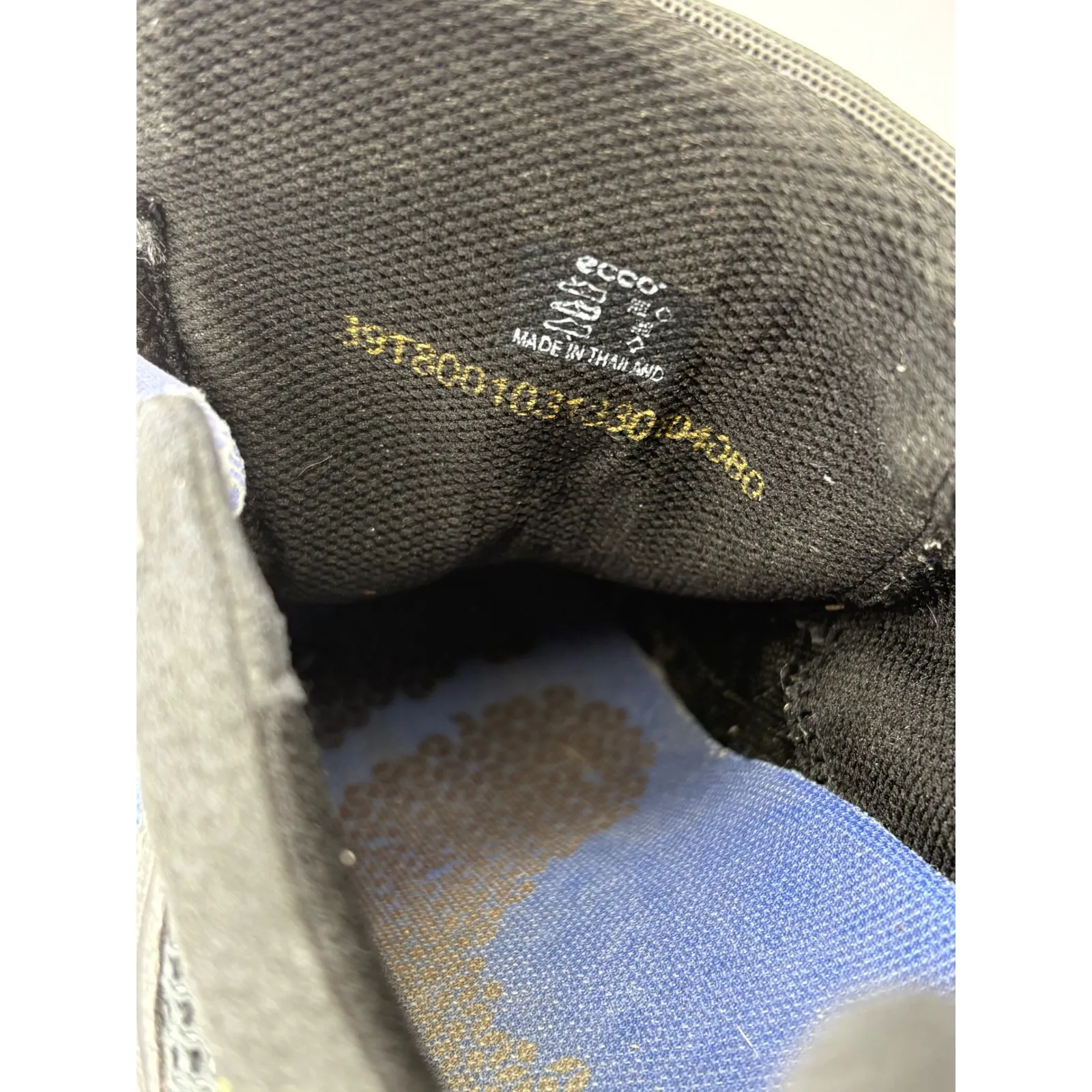 Ecco Biom Performance Run Gray/periwinkle Running Shoes Womens Sz 39/US8.5 - Image 9