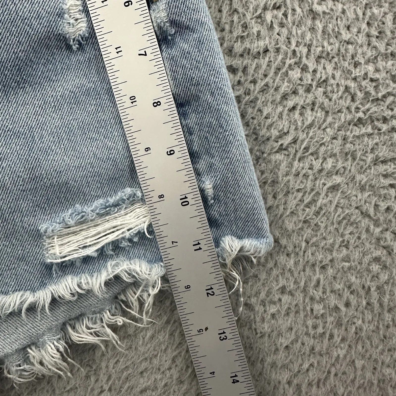 Agolde Parker Shorts 2" High‎ Rise Distressed Cut Off Festival Beach Women's 28 - Image 10