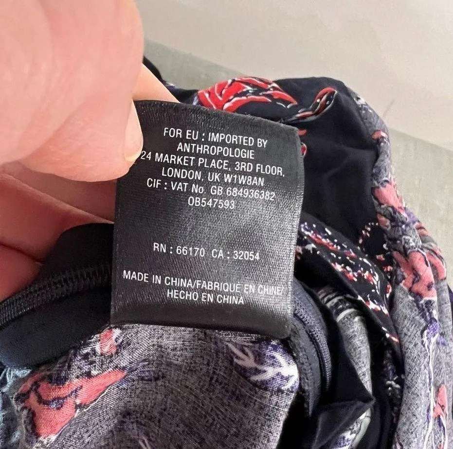 Maeve Anthropologie 3/4 bell sleeve tapered leg tie waist jumpsuit - Image 12