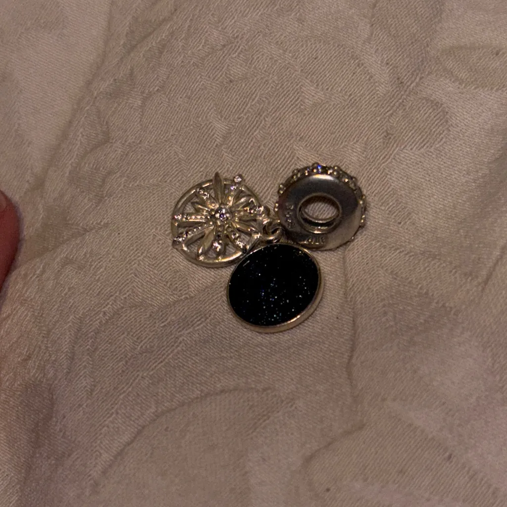 Pandora Dazzling Wishes CZ & Enamel Dangle Charm - Image 3