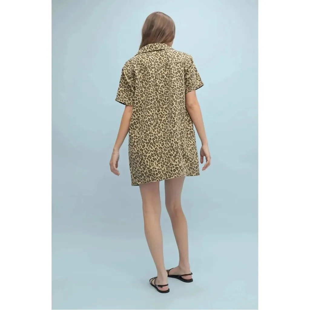 Wishlist Leopard Dress NWT SMALL - Image 4