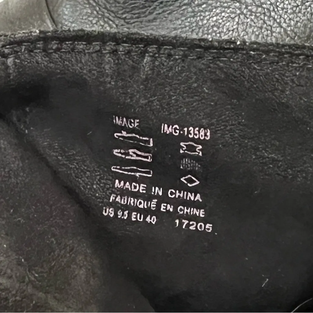 Taos Black Addition Leather Ankle Boot Size 9.5 - Image 11